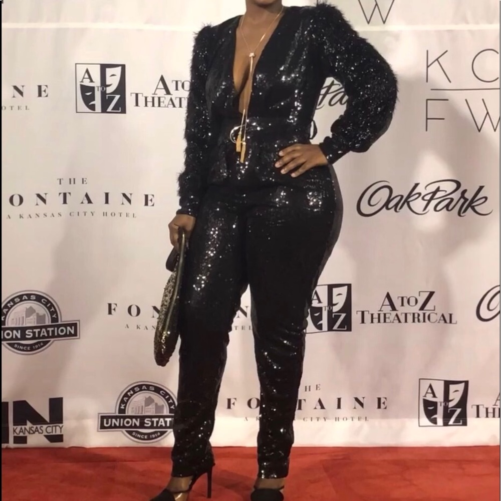 Sequin Jumpsuit